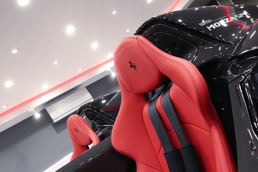Ferrari Interior Detailing