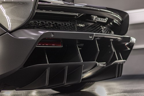 Mclaren Senna Rear Diffuser PPF