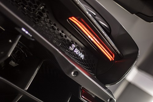 Mclaren Senna Rear Badge